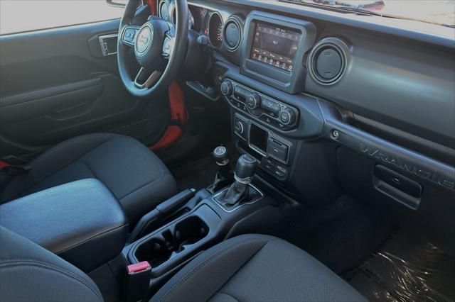 used 2023 Jeep Wrangler car, priced at $29,692