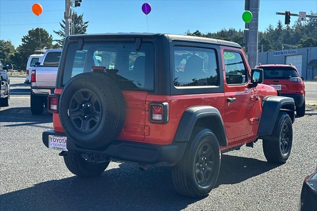 used 2023 Jeep Wrangler car, priced at $28,000