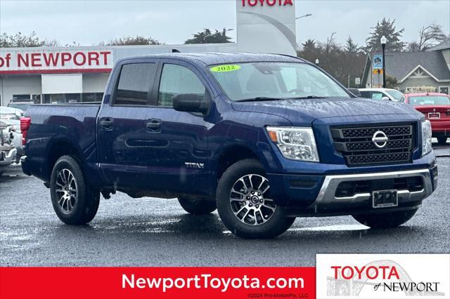 used 2022 Nissan Titan car, priced at $28,992