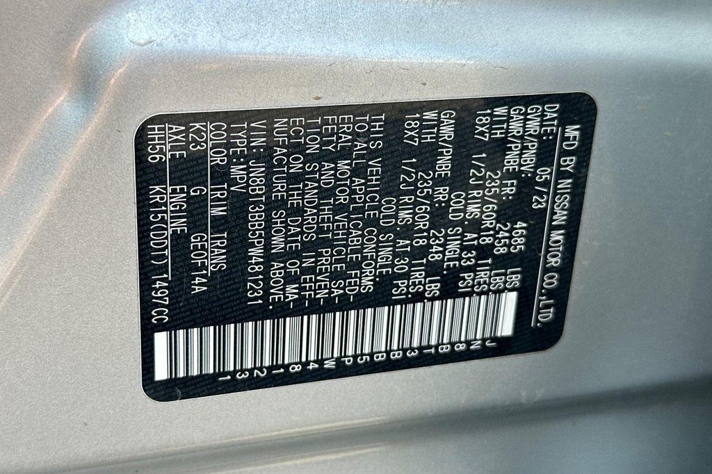 used 2023 Nissan Rogue car, priced at $22,100