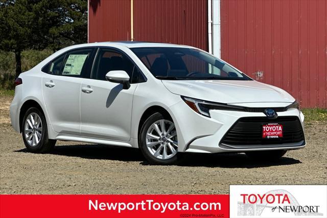 new 2025 Toyota Corolla Hybrid car, priced at $30,699
