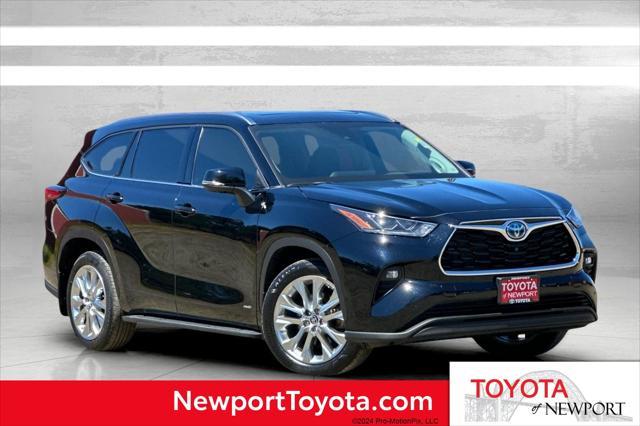 used 2023 Toyota Highlander Hybrid car, priced at $48,000