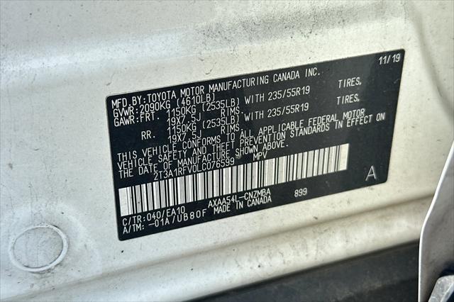 used 2020 Toyota RAV4 car, priced at $27,900