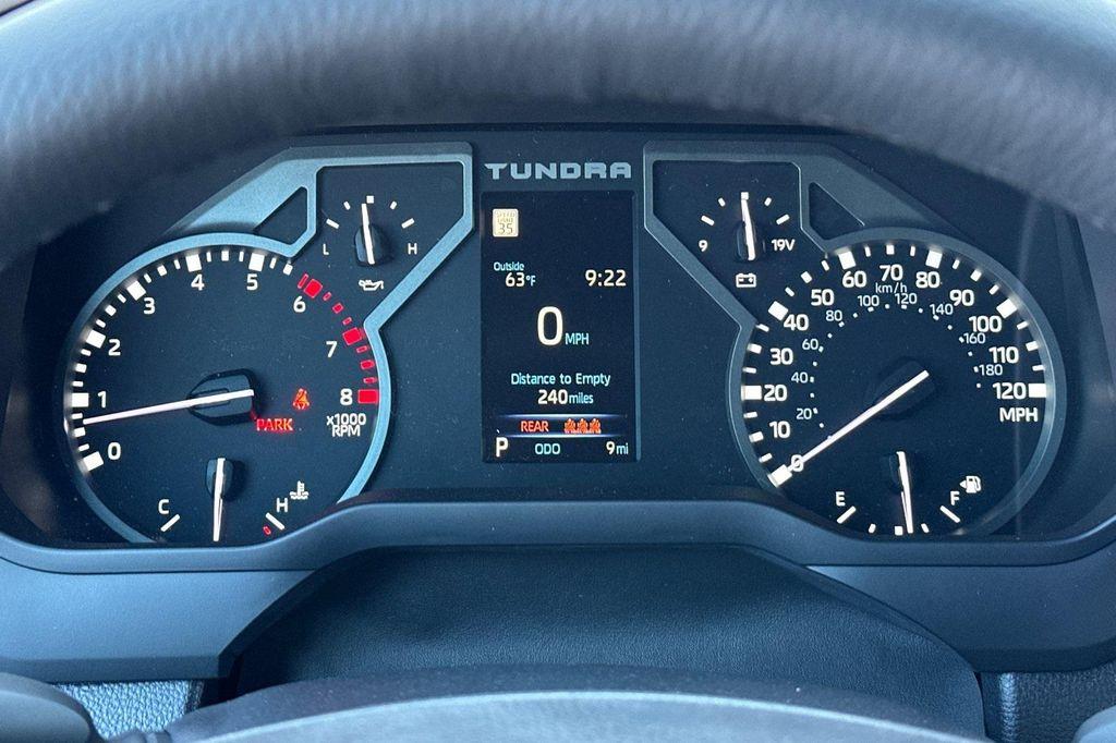 new 2025 Toyota Tundra car, priced at $57,472
