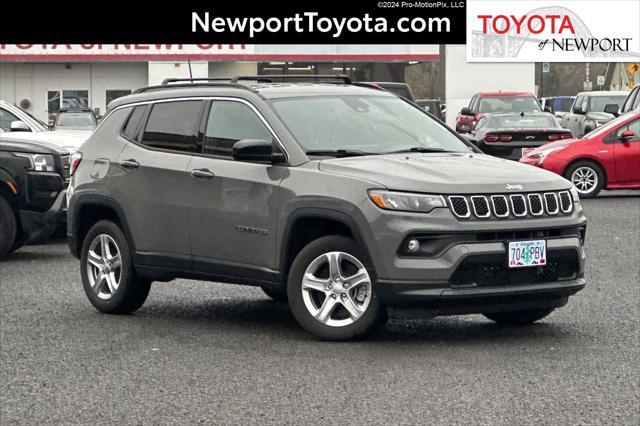 used 2023 Jeep Compass car, priced at $20,992