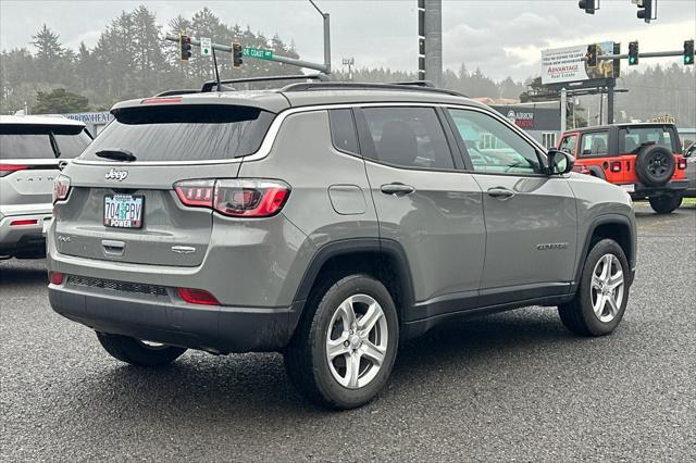 used 2023 Jeep Compass car, priced at $20,992