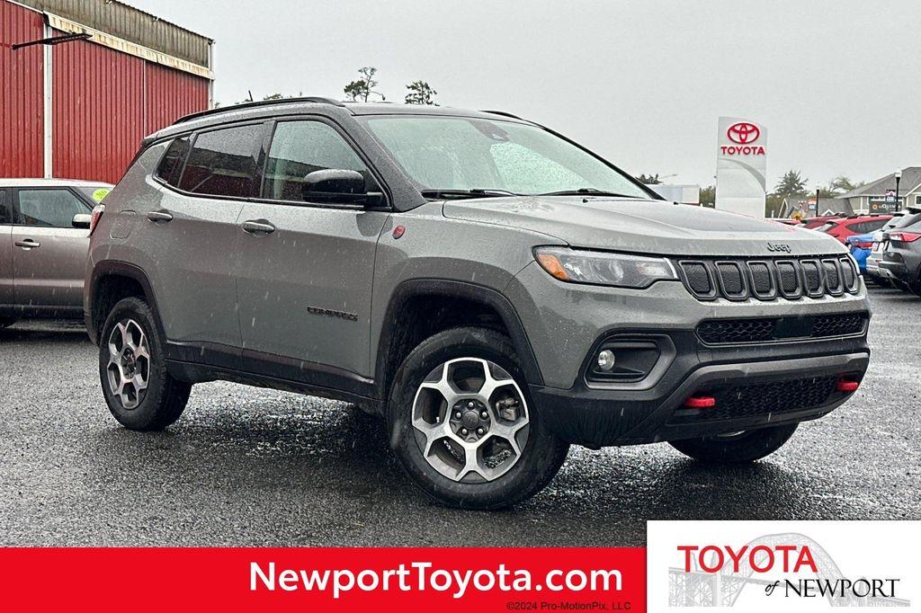used 2022 Jeep Compass car, priced at $22,500