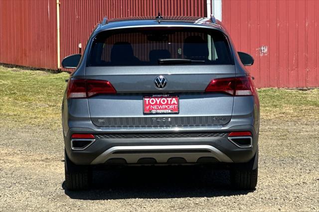 used 2024 Volkswagen Taos car, priced at $27,700