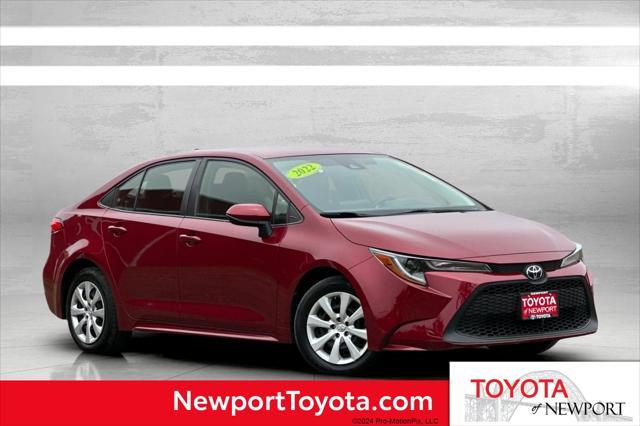 used 2022 Toyota Corolla car, priced at $20,000