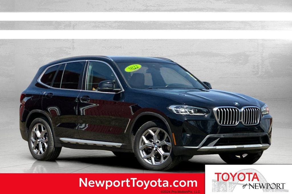 used 2022 BMW X3 car, priced at $34,400