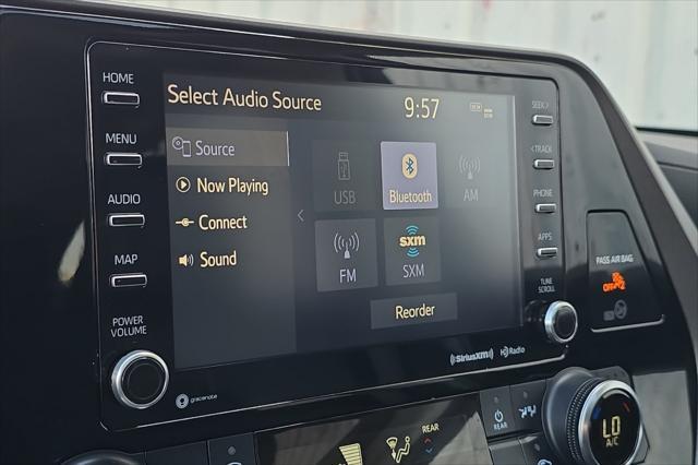 used 2022 Toyota Highlander Hybrid car, priced at $38,500
