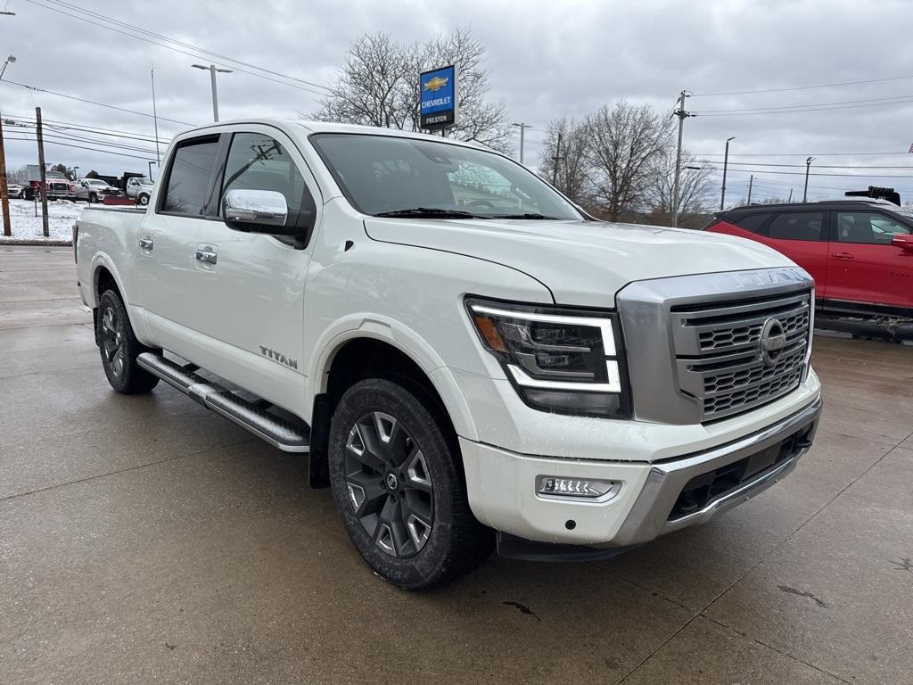 used 2021 Nissan Titan car, priced at $38,000