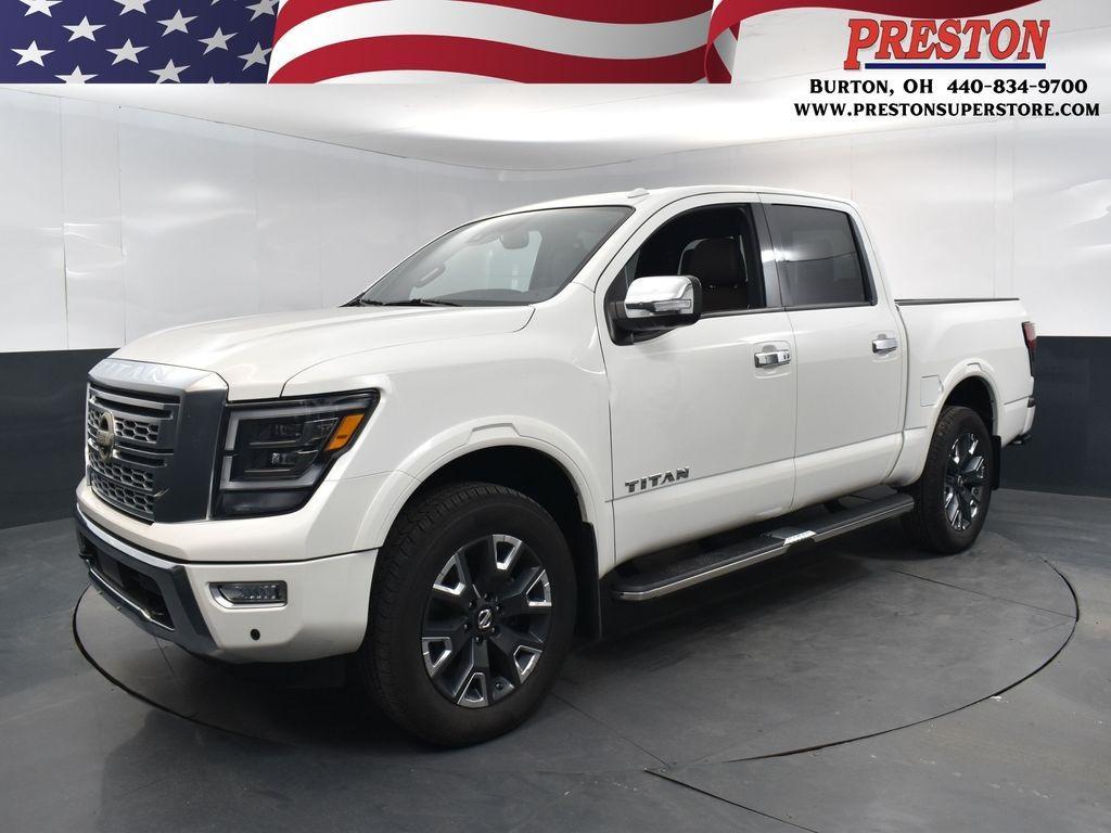 used 2021 Nissan Titan car, priced at $38,000