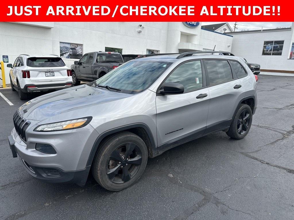 used 2016 Jeep Cherokee car, priced at $12,000