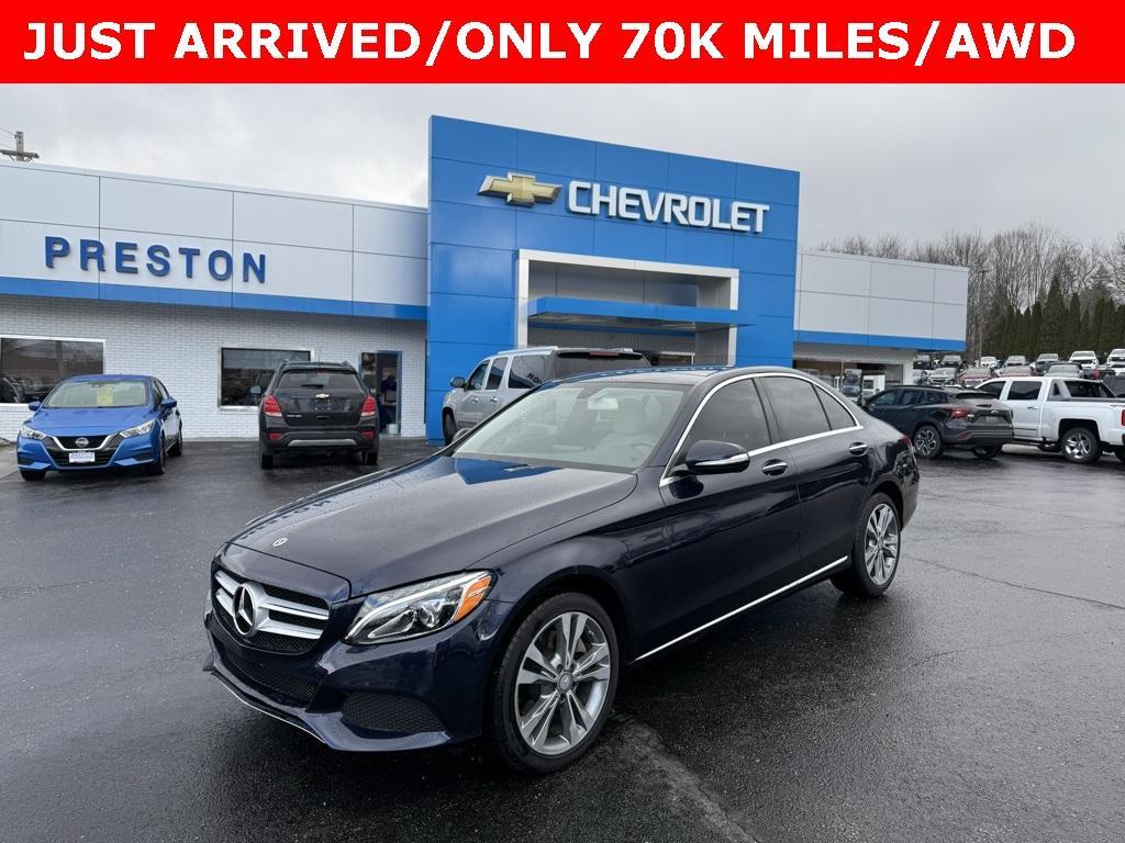 used 2015 Mercedes-Benz C-Class car, priced at $15,990