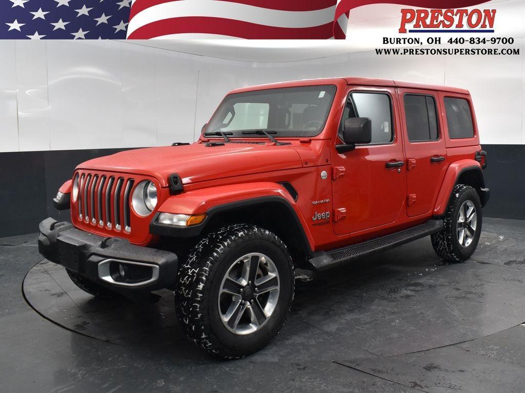 used 2021 Jeep Wrangler Unlimited car, priced at $29,000