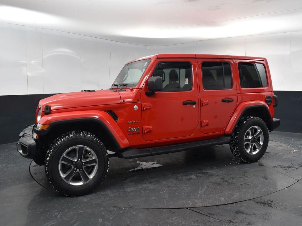 used 2021 Jeep Wrangler Unlimited car, priced at $29,000