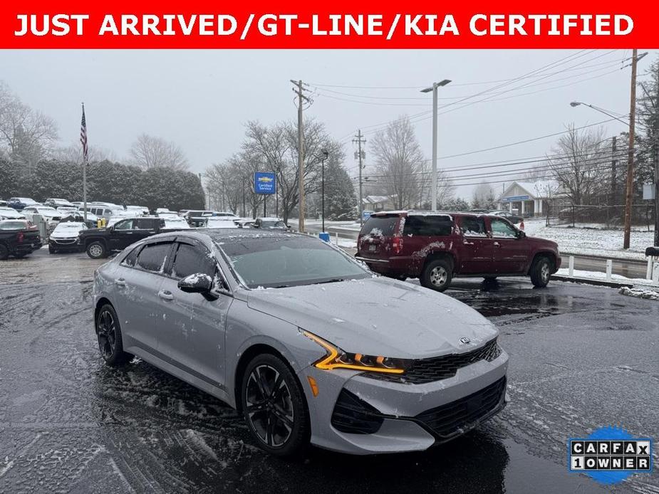 used 2021 Kia K5 car, priced at $23,500