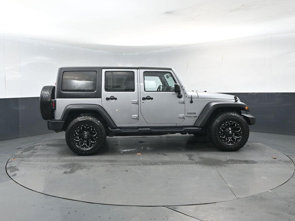 used 2018 Jeep Wrangler JK Unlimited car, priced at $19,300
