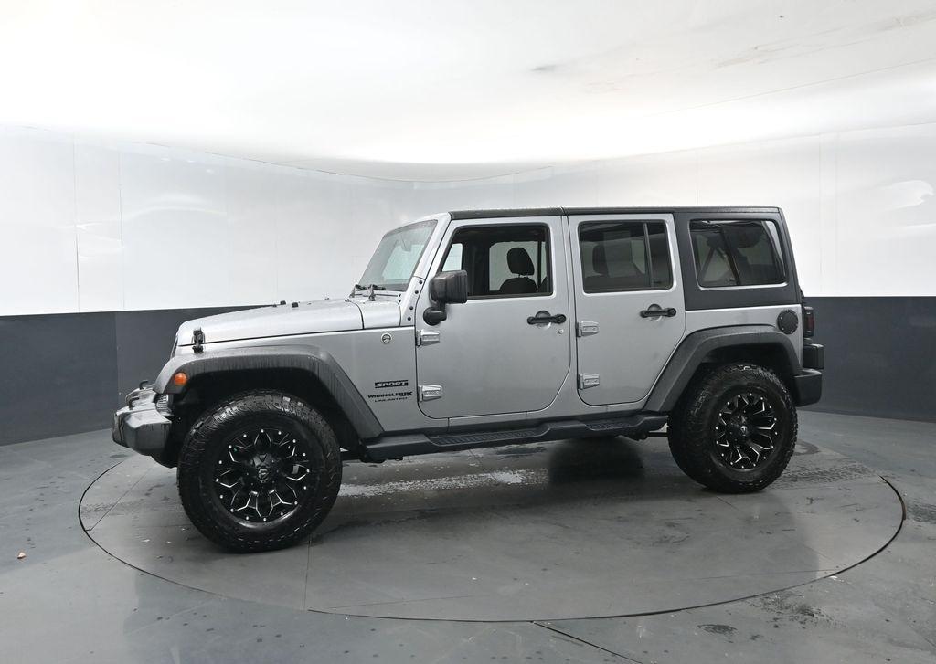 used 2018 Jeep Wrangler JK Unlimited car, priced at $19,300