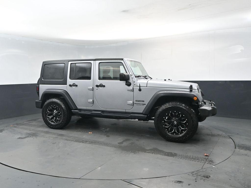 used 2018 Jeep Wrangler JK Unlimited car, priced at $19,300