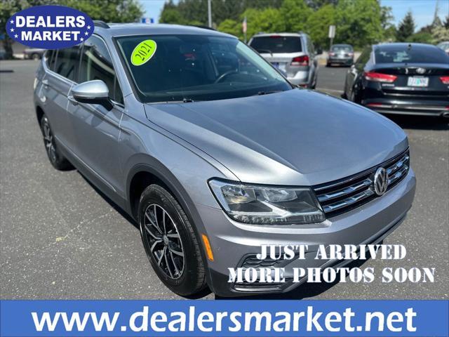 used 2021 Volkswagen Tiguan car, priced at $16,997