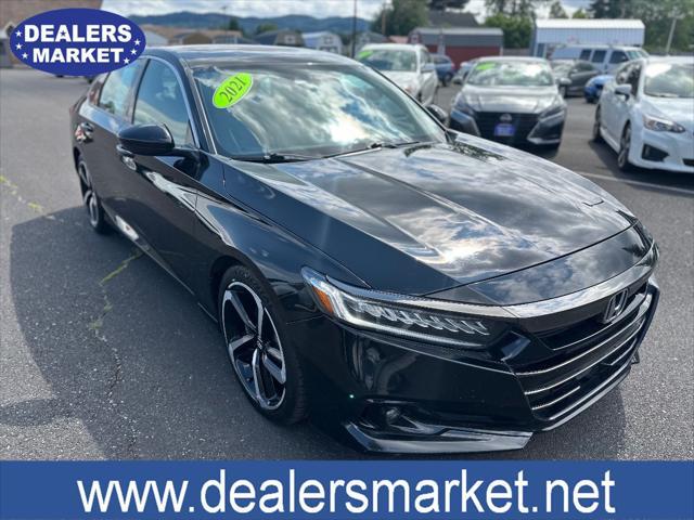 used 2021 Honda Accord car, priced at $19,498