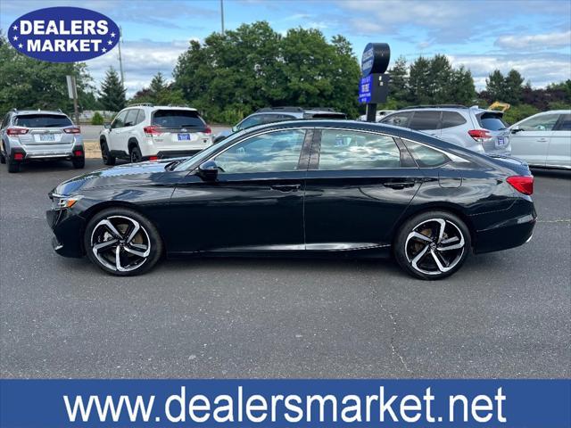 used 2021 Honda Accord car, priced at $19,498
