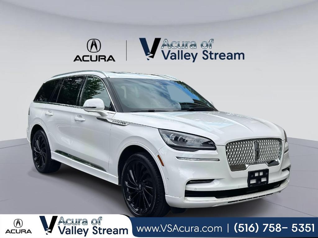 used 2022 Lincoln Aviator car, priced at $41,995