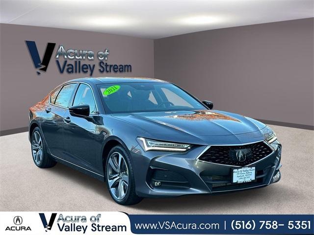 used 2021 Acura TLX car, priced at $30,888