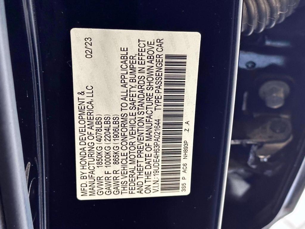 used 2023 Acura Integra car, priced at $26,888