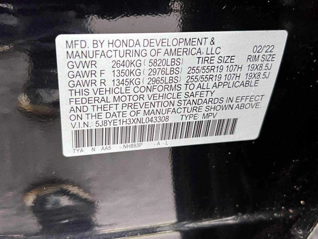 used 2022 Acura MDX car, priced at $35,888