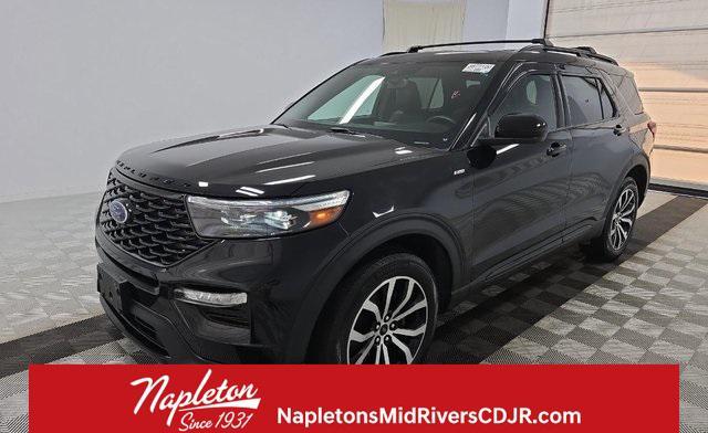 used 2022 Ford Explorer car, priced at $35,999
