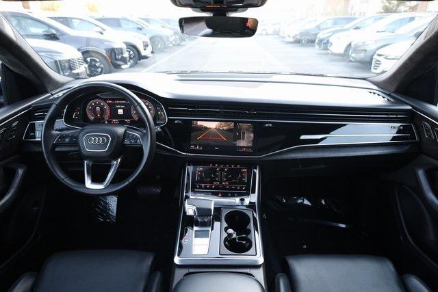 used 2020 Audi Q8 car, priced at $36,000