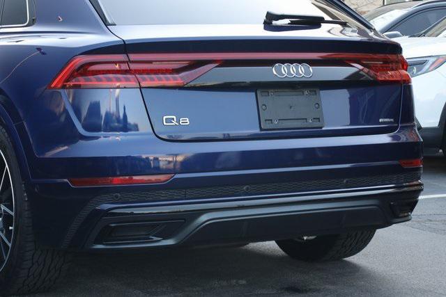 used 2020 Audi Q8 car, priced at $36,000