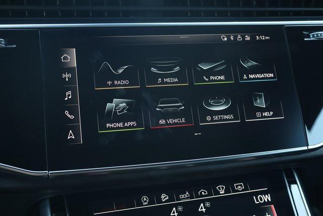 used 2020 Audi Q8 car, priced at $36,000