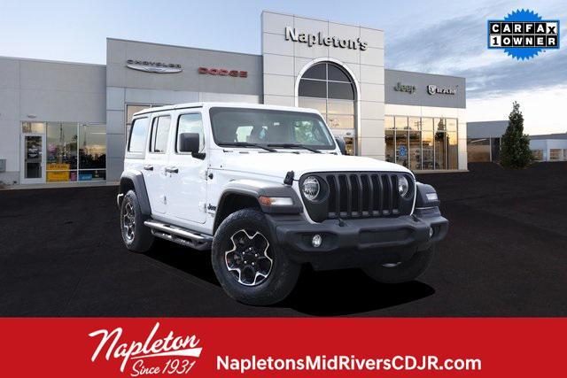 used 2021 Jeep Wrangler Unlimited car, priced at $26,987