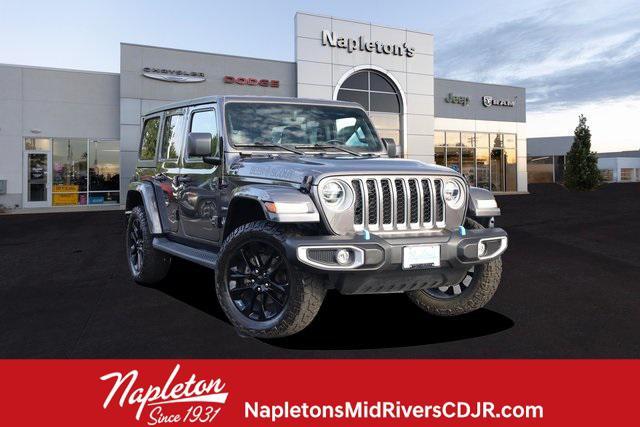 used 2022 Jeep Wrangler Unlimited 4xe car, priced at $30,900