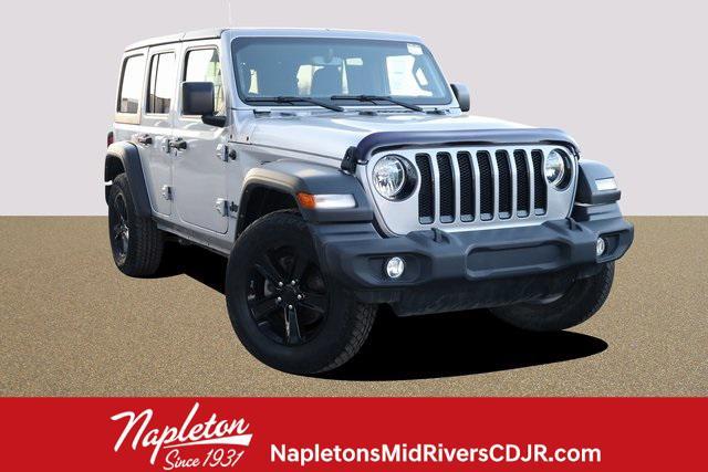 used 2021 Jeep Wrangler Unlimited car, priced at $27,628