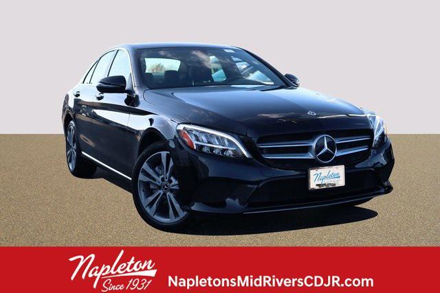 used 2021 Mercedes-Benz C-Class car, priced at $27,900