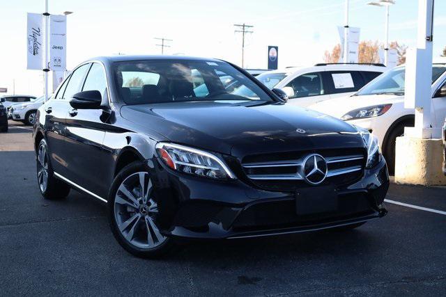 used 2021 Mercedes-Benz C-Class car, priced at $27,900