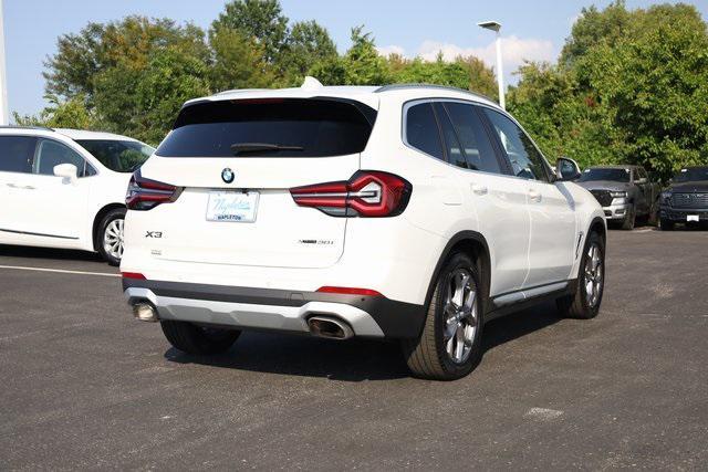 used 2022 BMW X3 car, priced at $26,500