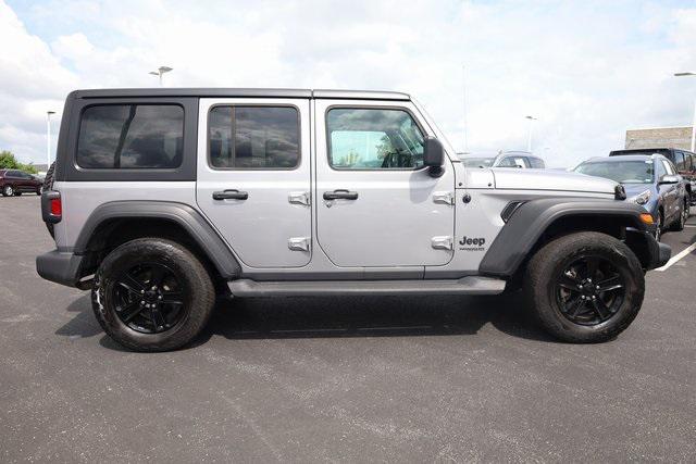 used 2021 Jeep Wrangler Unlimited car, priced at $27,900