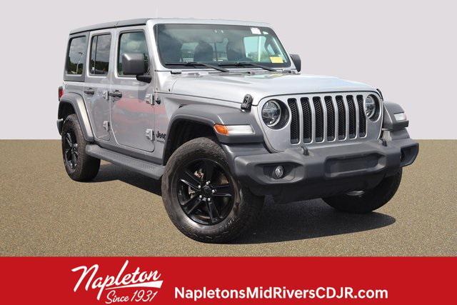 used 2021 Jeep Wrangler Unlimited car, priced at $27,900