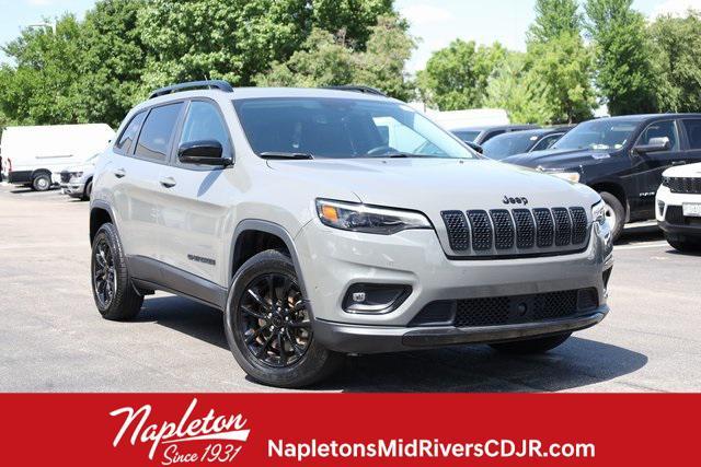 used 2023 Jeep Cherokee car, priced at $22,100
