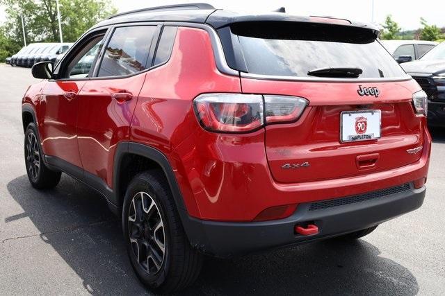 used 2021 Jeep Compass car, priced at $18,977