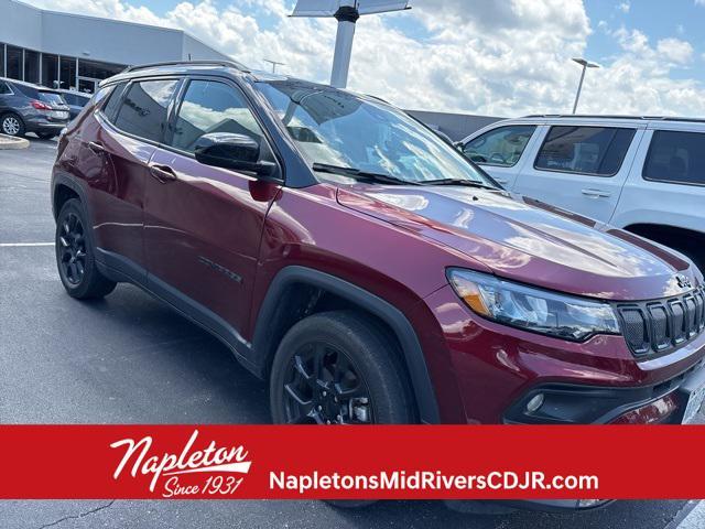 used 2022 Jeep Compass car, priced at $22,400