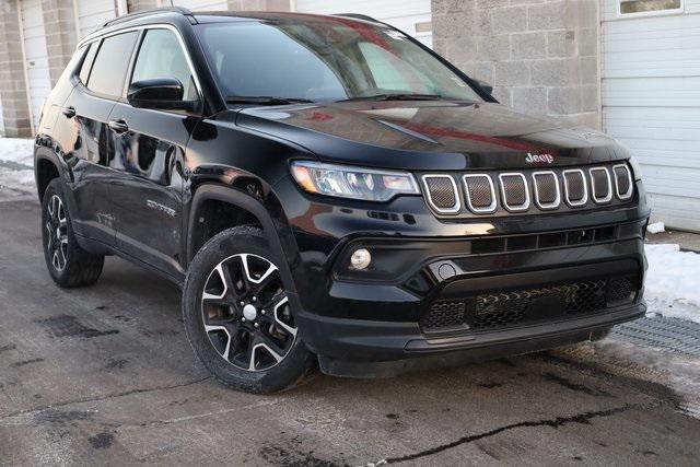 used 2022 Jeep Compass car, priced at $20,600