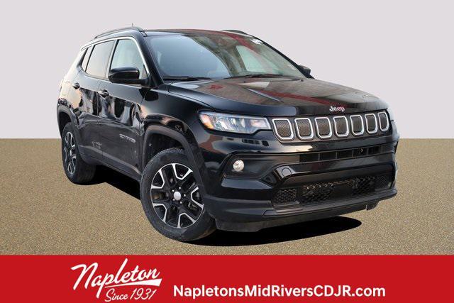 used 2022 Jeep Compass car, priced at $20,600