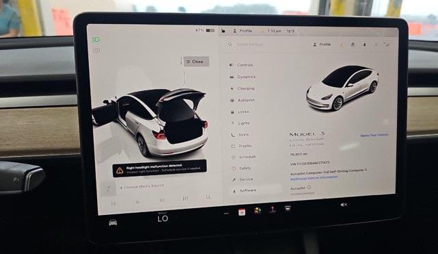 used 2022 Tesla Model 3 car, priced at $25,917